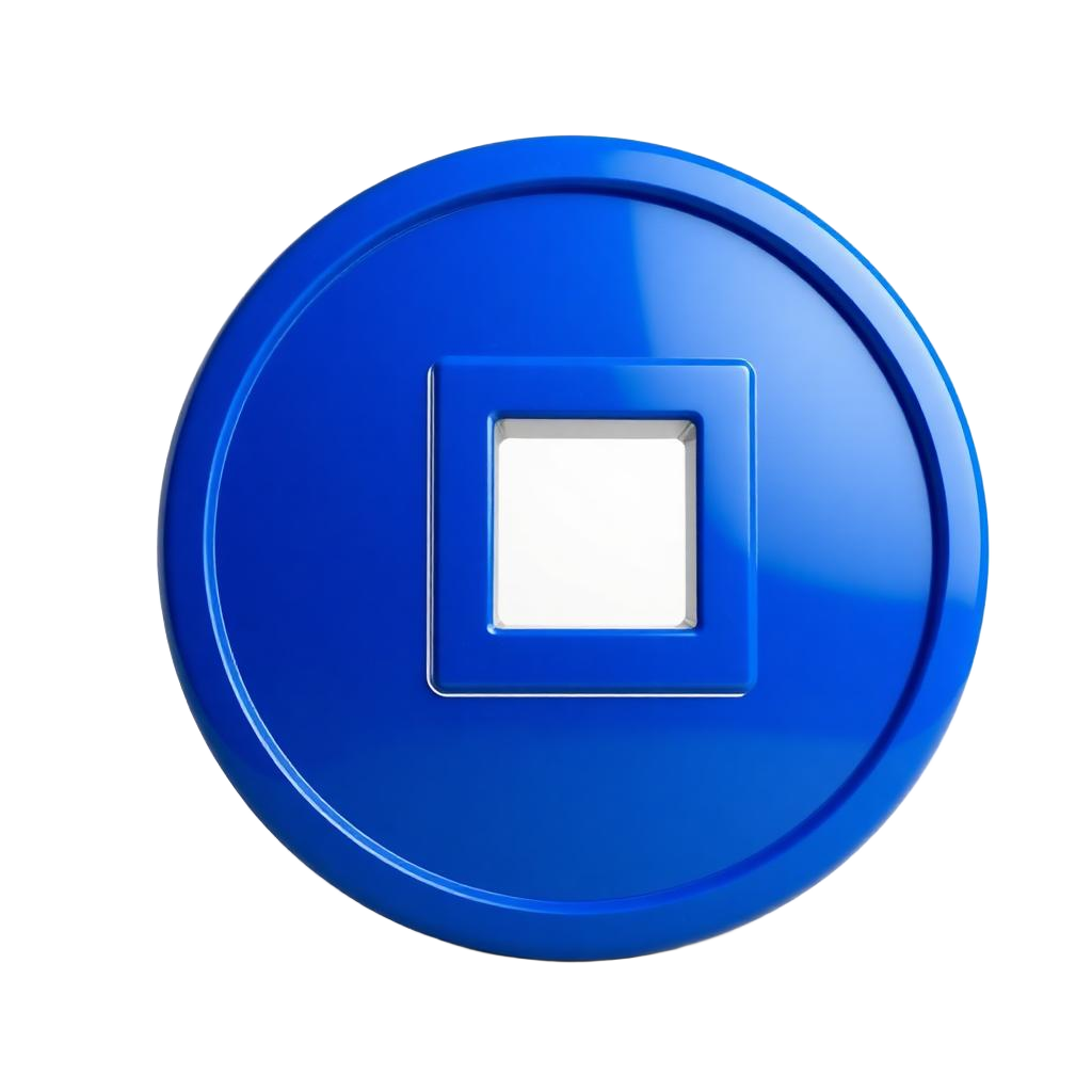 Coinbase — latex-style partner logo